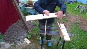 Полка в ванную или под книги из дерева своими руками.