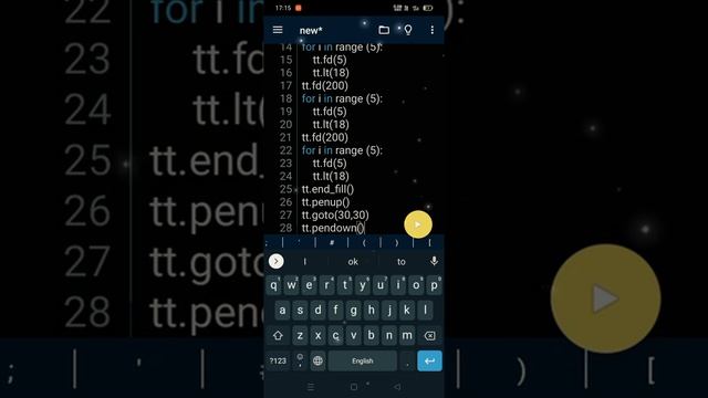 How To Create Instagram Logo Using Turtle Module In Python || Pydroid3 ||#MyFirstVideo#ItsAnkuOnlin