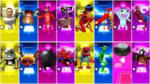 EXTRA SLIDE 🆚 SIRENHEAD 🆚 SKIBIDI TOILET 🆚 ODDBODS 🆚 BUS EATER 🆚 THOMAS EXE 🆚 Tiles Hop EDM Rush 🔥
