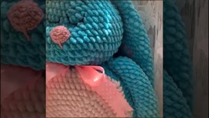 Подушка-зайка. Детская подушка. Зайка крючком. Игрушки крючком. Амигуруми. Подушка-игрушка. Вязание