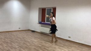 Латина соло ( ча-ча-ча связка для начинающих)