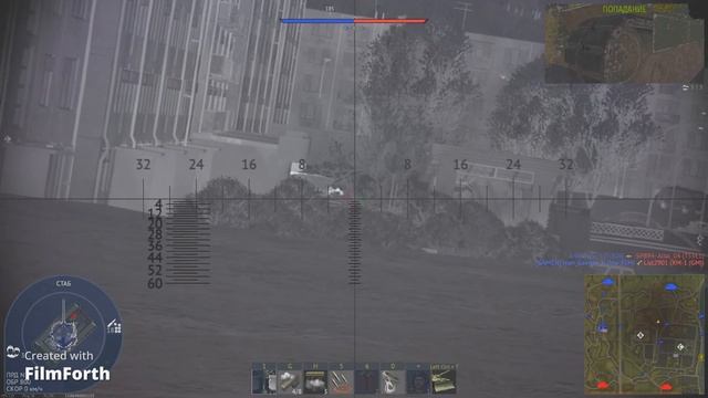 WarThunder , топ урон с бопса смотреть онлайн