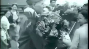 Прибытие поезда победы 1945