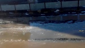 Барнаул. Потоп на Взлетной (01.04.2016 г.)