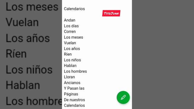 Calendarios / TitoJuan