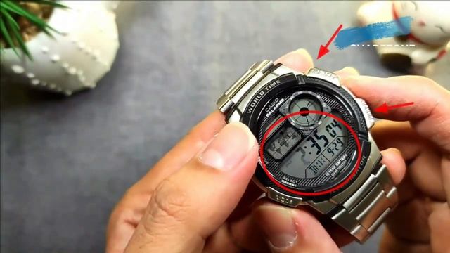 Casio Digital Time Kaise Set Karen? ?? | Casio AE-1000 Set Time & Date in HINDI смотреть онлайн