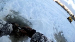 Сургут рыбалка зимой,на перемет, налим.