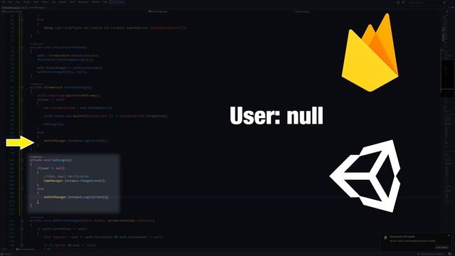 Firebase & Unity | Auto Login & Email Verification | Advanced Account Tutorial #2