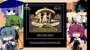 реакция геншина на обещанный неверленд