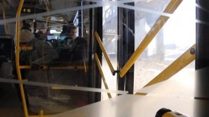 Поездка на автобусе   НефАЗ-5299-40-57 (CNG)  № 02543 по маршруту №45 в Казани . 06.03.2022