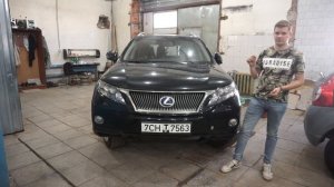 Восстановление гибридного Lexus RX