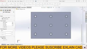 SOLIDWORKS TO DXF | SOLIDWORKS TUTORIALS 2022 | DRAFTSIGHT | EXPLAIN CAD |