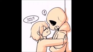 Комикс Undertale.Санс и Фриск. С озвучкой