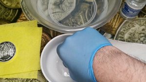 реально-нереальное средство для чистки серебряных монет Proof
