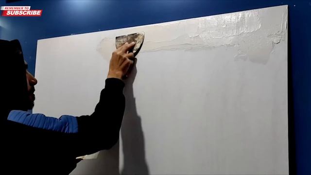 6 طرق مدهشه لاستخدام معجون الجدران في عمل ديكور حائط عصري