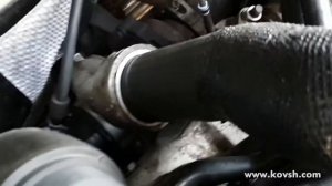 Отреставрированный патрубок интеркулера