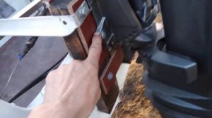 как я поднял лодочный мотор YAMAHA 30 с  длиной ногой на лодке Обь 3.