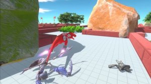 ESCAPE FROM FALCON T REX - Animal Revolt Battle Simulator