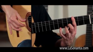 Flamenco guitar tiento lesson (thumb, picado and tremelo techniques)