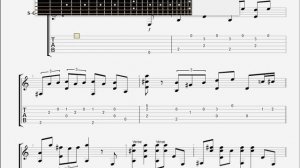 Blind Blake   One time blues GUITAR TABLATURE