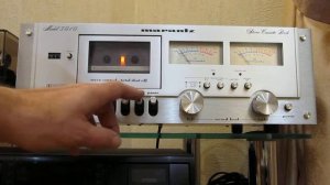 Демо ролик кассетная дека Marantz 5010
