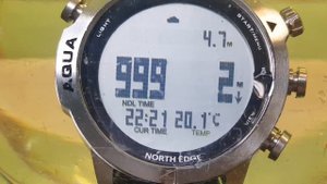 NORTH EDGE - Aqua - Scuba dive. режим погружения "СКУБА ДАЙВ"