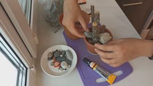 Аналог дерева из цетрарии своими руками за копейки (перезалив)