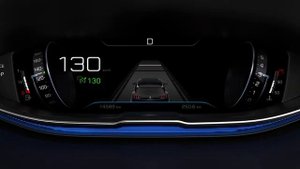 Peugeot 5008 - Adaptive cruise control with stop function