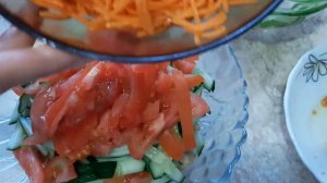 Салат с пекинской капустой! Просто и вкусно!