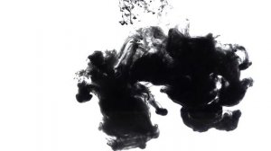 ВИДЕОФОН ДЛЯ МОНТАЖА. ЧЁРНЫЙ ДЫМ НА БЕЛОМ ФОНЕ