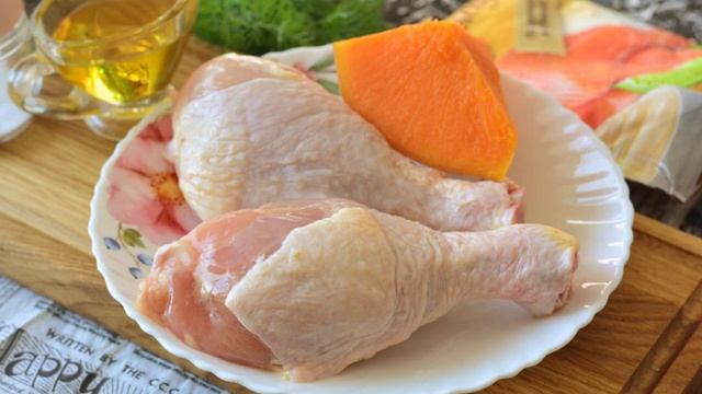 Куриные ножки с тыквой в духовке смотреть онлайн