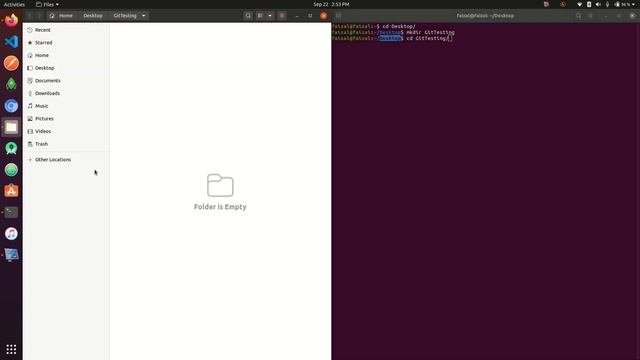 GitBasic4 Creating Our First Git Repo