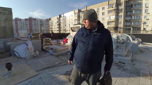 Эксплуатируемая плоская кровля от РСК 24. смотреть онлайн