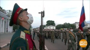 Парады от Приморья до Сибири. Праздничный канал. Фрагмент выпуска от 24.06.2020