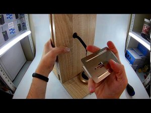 Как установить в дверь видеоглазок iHome3S