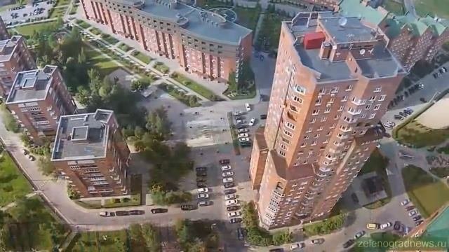 Зеленоград с высоты птичьего полета
