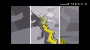 Dancing line 10 уровень горы