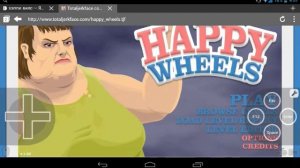Как играть в Happy Wheels в браузере. На андроид.