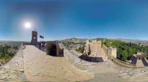 Alhambra Spain VR 360 travel video Альгамбра, Испания