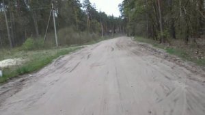 В партизанском лесу.