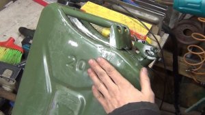 Простой способ запаять канистру. Пайка припоем.