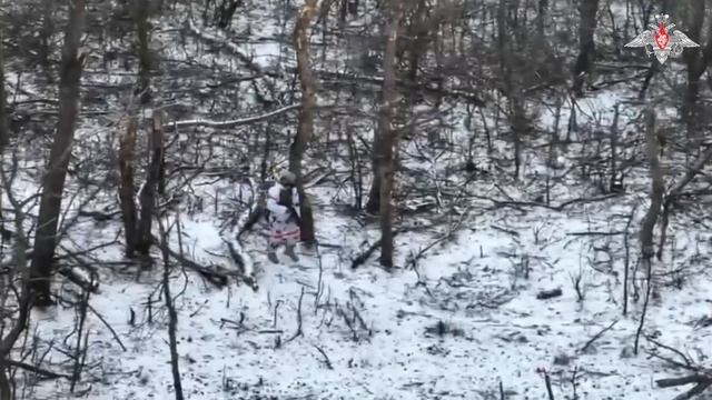 Зачистка опорного пункта ВСУ на Артёмовском направлении силами ВДВ