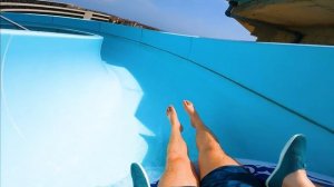 Waterslides at Aquapark Nessebar in Bulgaria