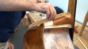 Workshop: George Martin and the Workshop Reseting a Double Bass Neck, Ep 2