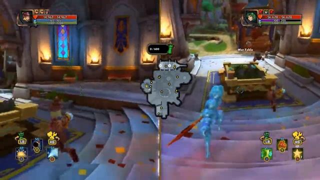 Dungeon Defenders 2-Jugar pantalla dividida-Error pantalla gris смотреть онлайн