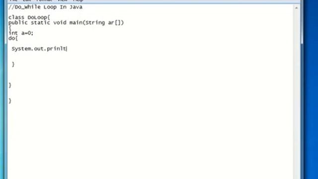 do while loop in java cmd смотреть онлайн