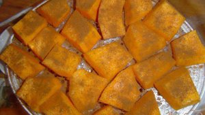 Тыква из пароварки