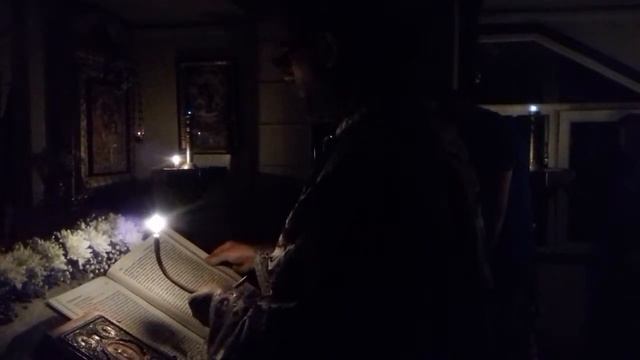 Вечерня с Литургией Василия Великого. Чтения смотреть онлайн