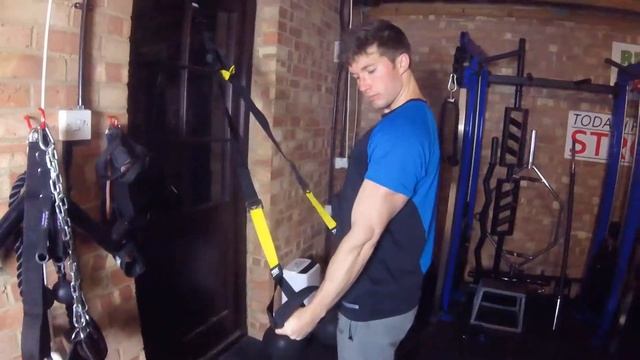 trx tricep push down