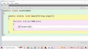 #Write a program to find out the even_number in java,#java, #java course